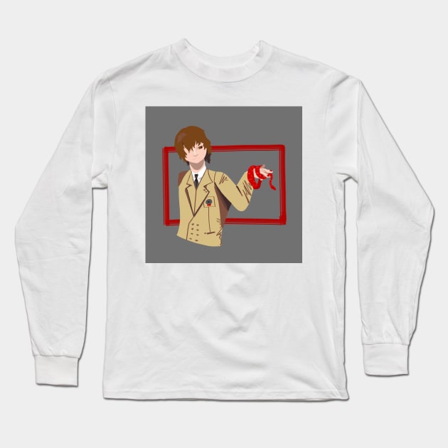 Akechi Long Sleeve T-Shirt by lporter00